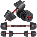 kit de pesas ajustables 20kg