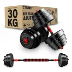 kit de pesas ajustables 30 kg